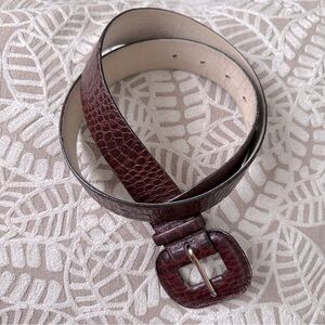 Vintage The Ritz Accessories Collection Leather Belt